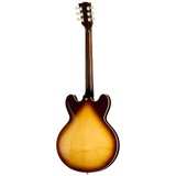 Back of Gibson ES-335 50s Vintage Tobacco Burst.
