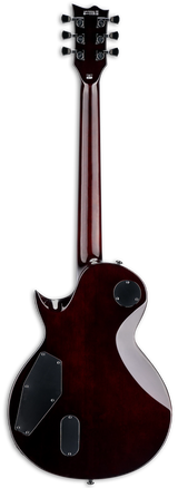 Back of ESP LTD EC-400 QM Vintage Burst.
