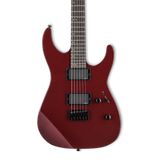 Front of ESP LTD M-400HT Scarlet Metallic.