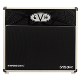 Front of EVH 5150III Hypersonic 6L6 Ivory 1x12 Combo Amp.