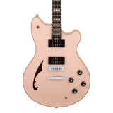 Front of EVH Limited Edition SA-126 Special Satin Shell Pink.