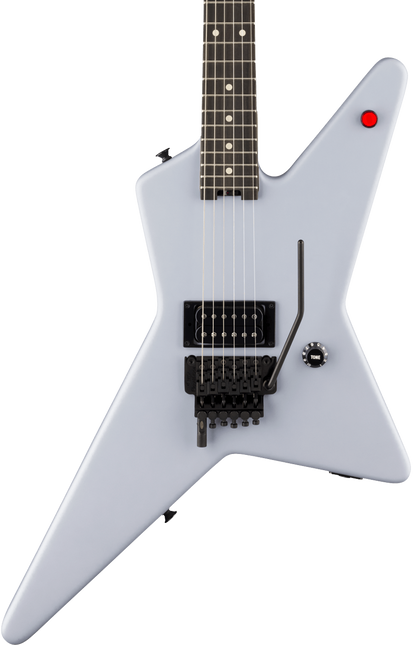 Front of EVH Limited Edition Star Primer Gray.