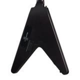 Back of body of Epiphone Prophecy Flying V Orchid Bloom Satin.