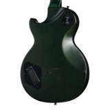 Back of body of Epiphone Prophecy Les Paul Forest Phantom Satin.