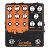 Front of Earthquaker Devices Scrolls Bass Odyssey.