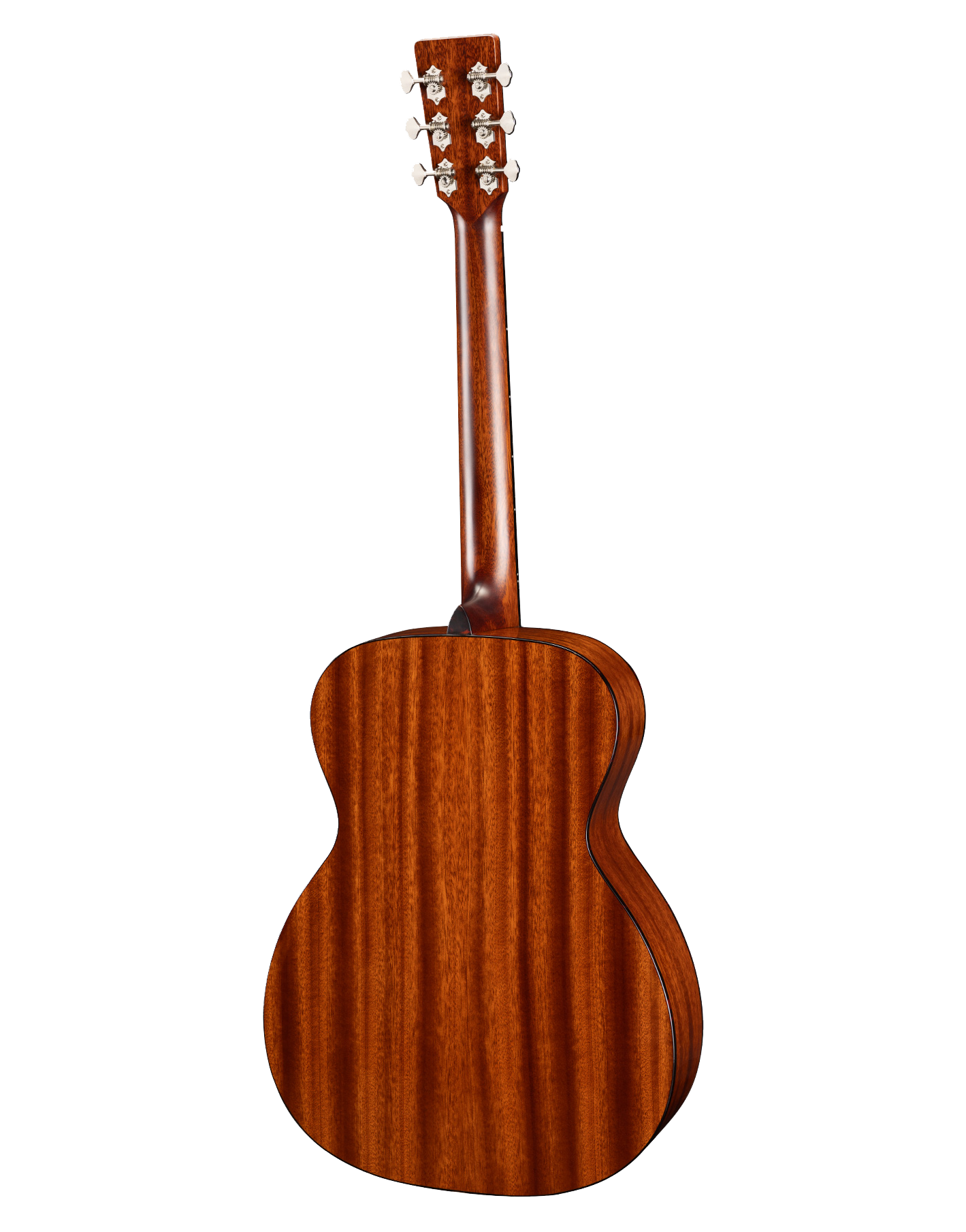 Back of Eastman E1OM-DLX Natural.