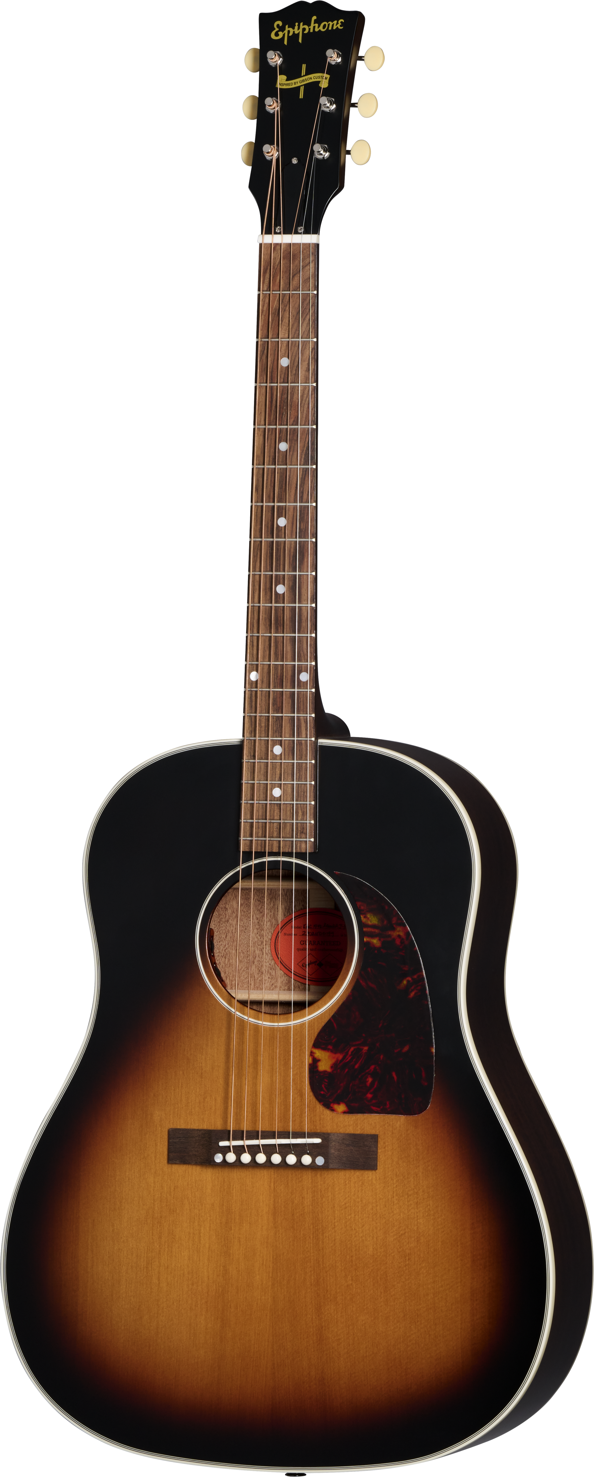 Full frontal of Epiphone 1942 Banner J-45.