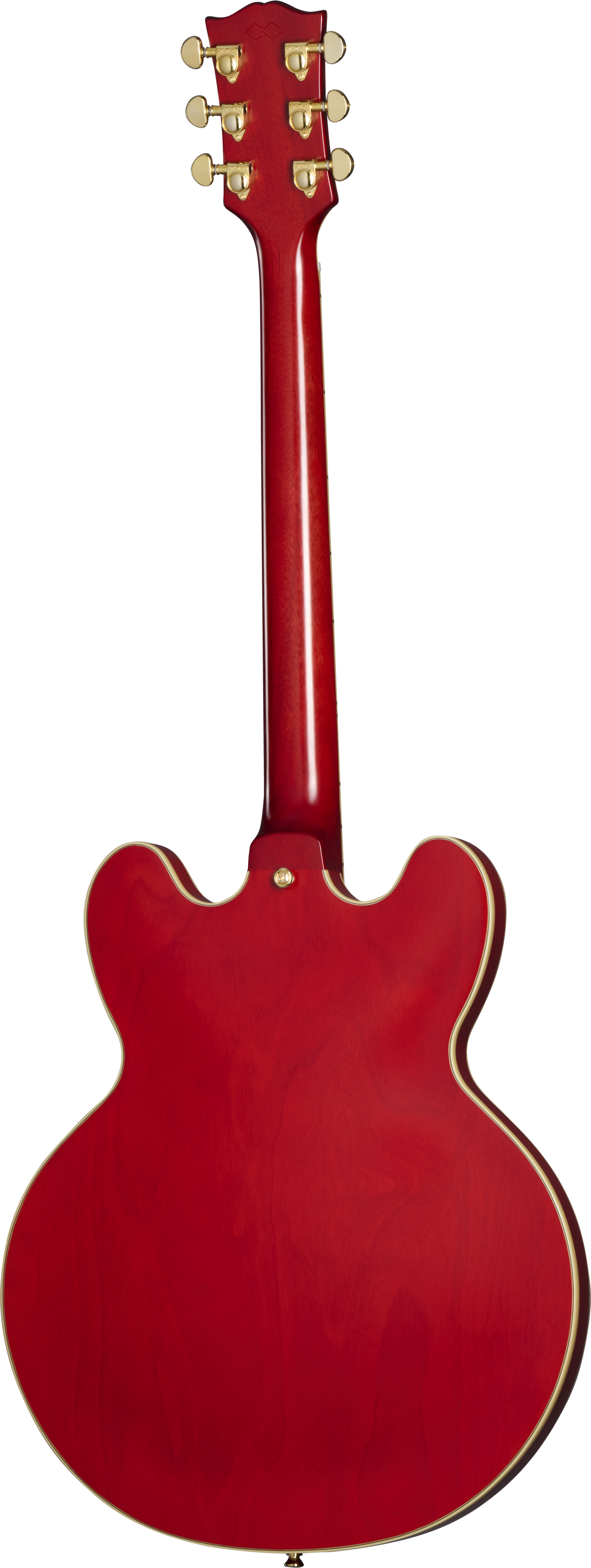 Back of Epiphone 1959 ES-355 Cherry Red.