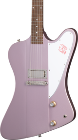 Front of Epiphone 1963 Firebird I Heather Poly.