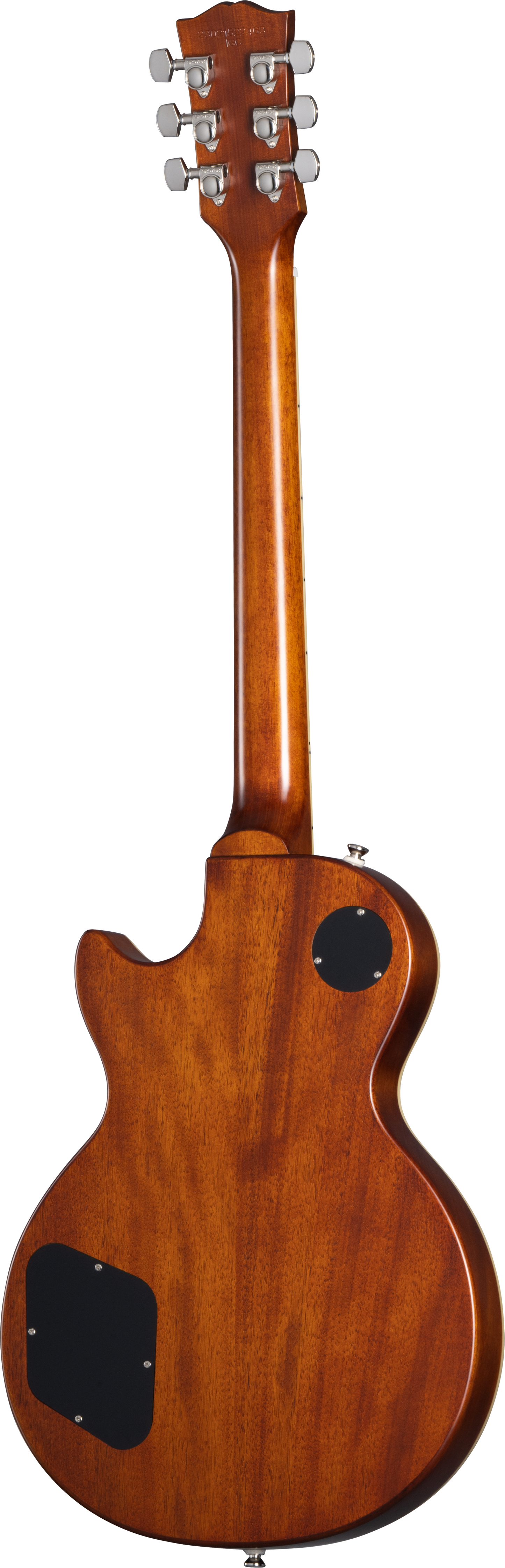 Back of Epiphone Kirk Hammett Greeny 1959 Les Paul Standard Aged Gloss.