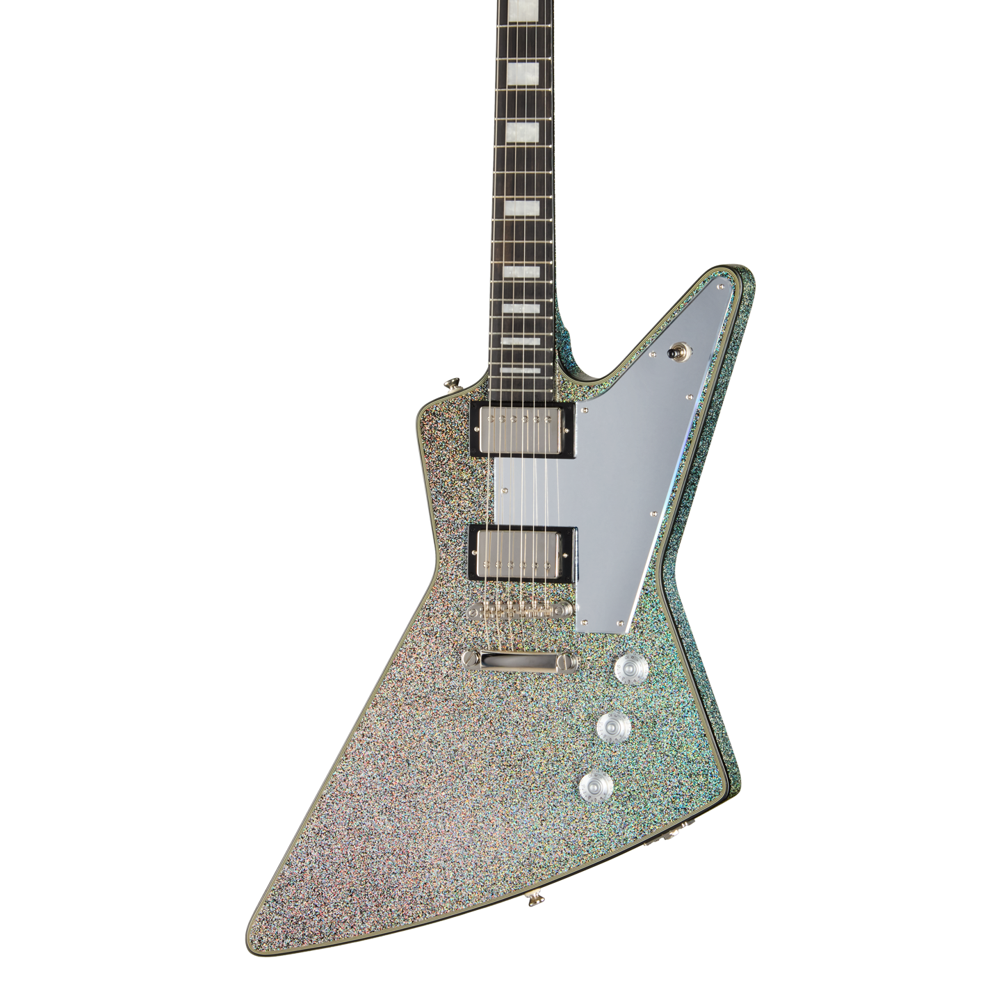 Epiphone Lzzy Hale Explorer Custom Black Diamond Holographic