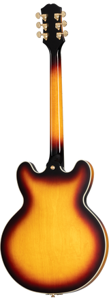 Back of Epiphone Sheraton Vintage Sunburst.