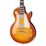 Front of Epiphone 1960 Les Paul Standard Reissue Iced Tea Burst.