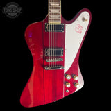 Front of Used 2025 Epiphone Firebird Wine Red TSS7677.