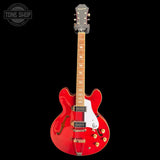 Full frontal ofUsed Epiphone Casino CH TSS7335.