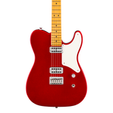 Front of Fender 75th Anniversary American Professional Classic Cabronita Telecaster Maple Candy Apple Red.