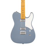Front of Fender 75th Anniversary American Professional Classic Cabronita Telecaster Maple Ice Blue Metallic.