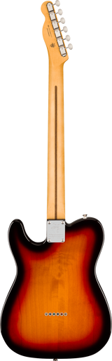 Back of Fender 75th Anniversary Player II Baritone Telecaster Rosewood 3-Color Sunburst.