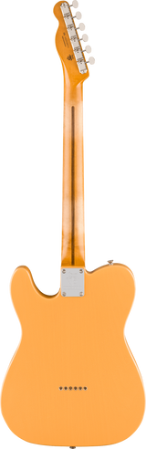 Back of Fender 75th Anniversary Vintera Road Worn 1951 Telecaster Maple Butterscotch Blonde.