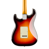 Back of body of Fender American Pro Classic Silent Stratocaster Rosewood 3-Color Sunburst.