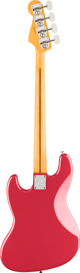 Back of Fender American Professional Classic Jazz Bass Maple Faded Dakota Red.