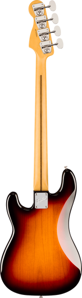 Back of Fender American Professional Classic Precision Bass Rosewood 3-Color Sunburst.