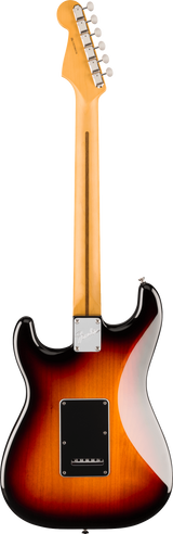 Back of Fender American Professional Classic Stratocaster HSS Maple 3-Color Sunburst.