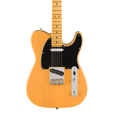 Front of Fender American Professional Classic Telecaster Maple Butterscotch Blonde.