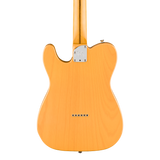 Back of body of Fender American Professional Hot Shot Telecaster Maple Butterscotch Blonde.
