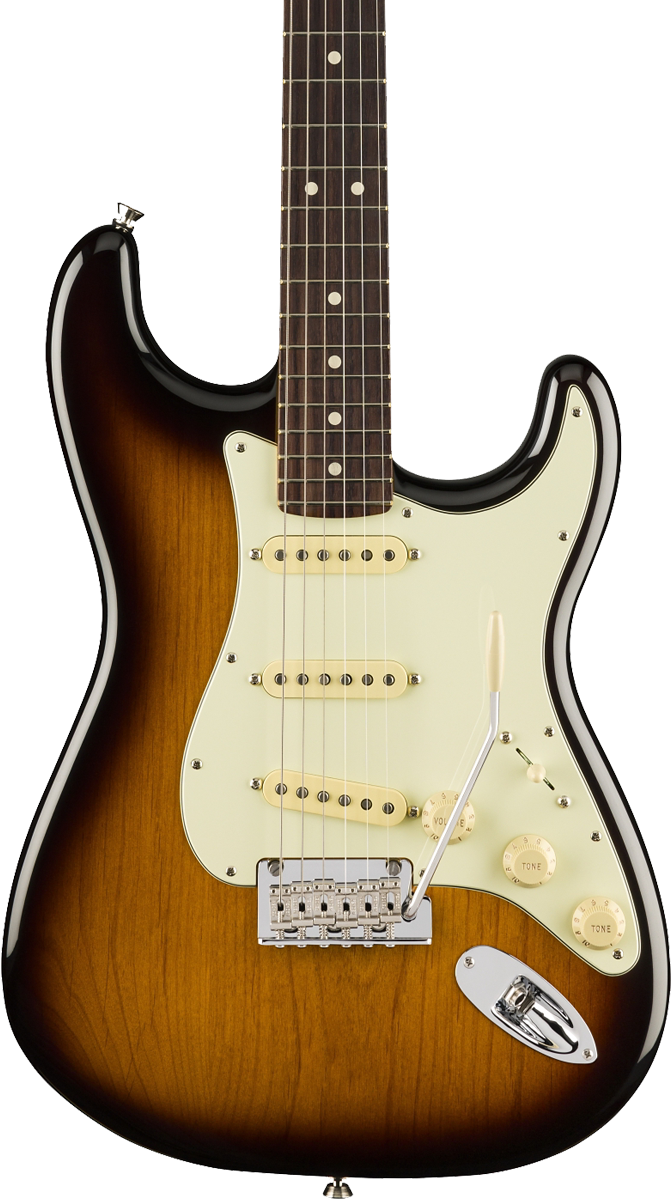 Fender American Professional II Stratocaster RW Anniversary 2 Color Sunburst w case