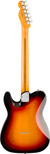 Back of Fender American Ultra Luxe '60s Telecaster Custom Rosewood 3-Color Sunburst.