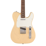 Front of Fender American Vintage II 1963 Telecaster Rosewood Vintage Blonde.