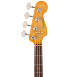 Headstock of Fender Lee Sklar Precision Bass Rosewood Natural.