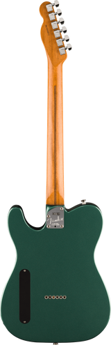 Back of Fender Limited Edition American Cabronita Special Sherwood Green Metallic.
