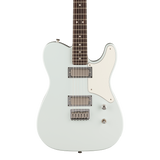 Front of Fender Limited Edition American Cabronita Special Sonic Blue.