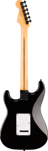 Back of Fender Limited Edition Player Fusion Stratocaster HSS Ebony Black.