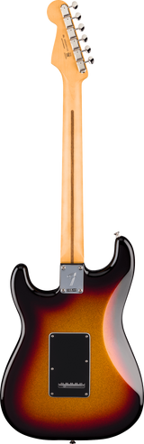 Back of Fender Limited Edition Player II Stratocaster RW Sparkle 3-Color Sunburst.