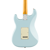 Back of body of Fender Limited Edition Pro Classic Silent Stratocaster Rosewood Daphne Blue.