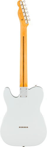 Back of Fender Limited Edition Pro Classic Silent Telecaster Rosewood Sonic Blue.