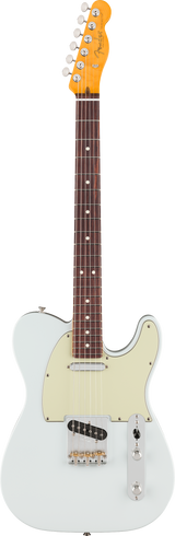 Full frontal of Fender Limited Edition Pro Classic Silent Telecaster Rosewood Sonic Blue.