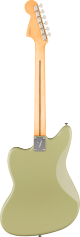 Back of Fender Player II Jaguar Rosewood Birch Green.