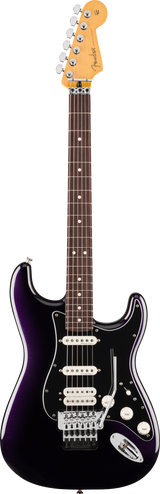 Full frontal of Fender Player II Modified Stratocaster HSS Floyd Rose RW Dusk.