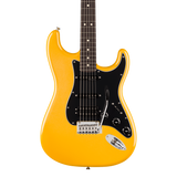 Front of Fender Player II Modified Stratocaster HSS RW Sunshine Yellow.