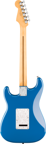 Back of Fender Player II Modified Stratocaster RW Electric Blue.
