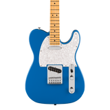 Front of Fender Player II Modified Telecaster MP Electric Blue.