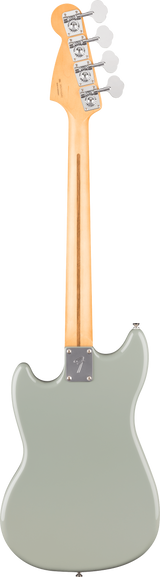 Back of Fender Player II Mustang Bass PJ Maple Cactus Gray.