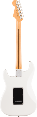 Back of Fender Player II Stratocaster Maple Fingerboard Polar White.