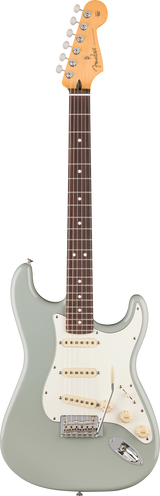 Full frontal of Fender Player II Stratocaster Rosewood Cactus Gray.