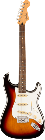 Full frontal of Fender Player II Stratocaster Rosewood Fingerboard 3-Color Sunburst.