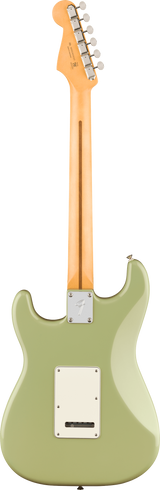 Back of Fender Player II Stratocaster Rosewood Fingerboard Birch Green.